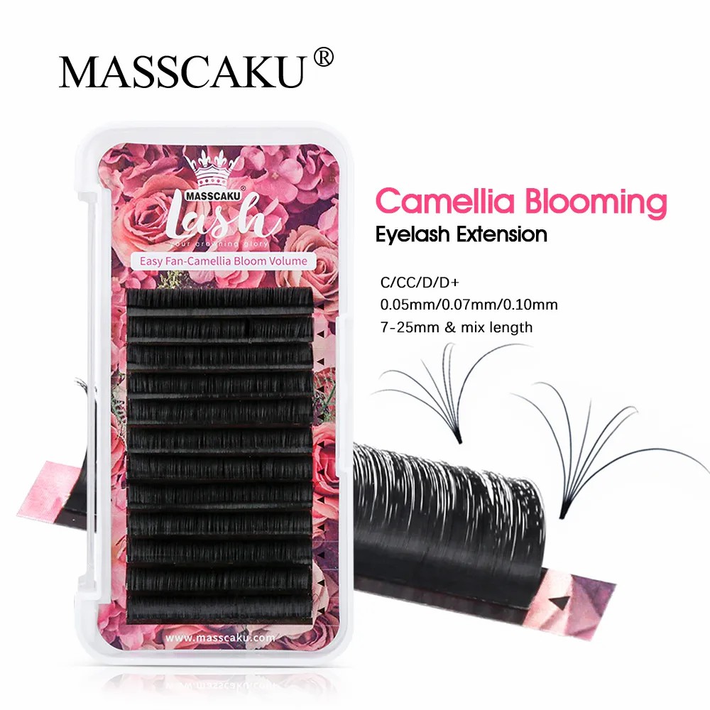 Eyelash Extension Fan - MASSCAKU Easy Fanning Volume Mega Eyelashes