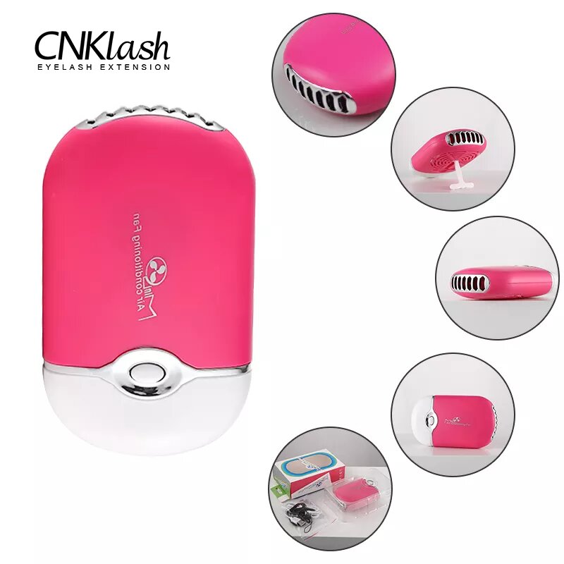 Eyelash Extension Uv Glue - USB Mini Eyelashes Fan Grafting Eyelash