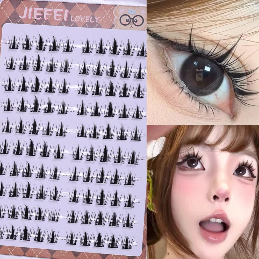 Eyelash Extension Uv Glue - Cute Bunny 10-Row False Eyelashes -