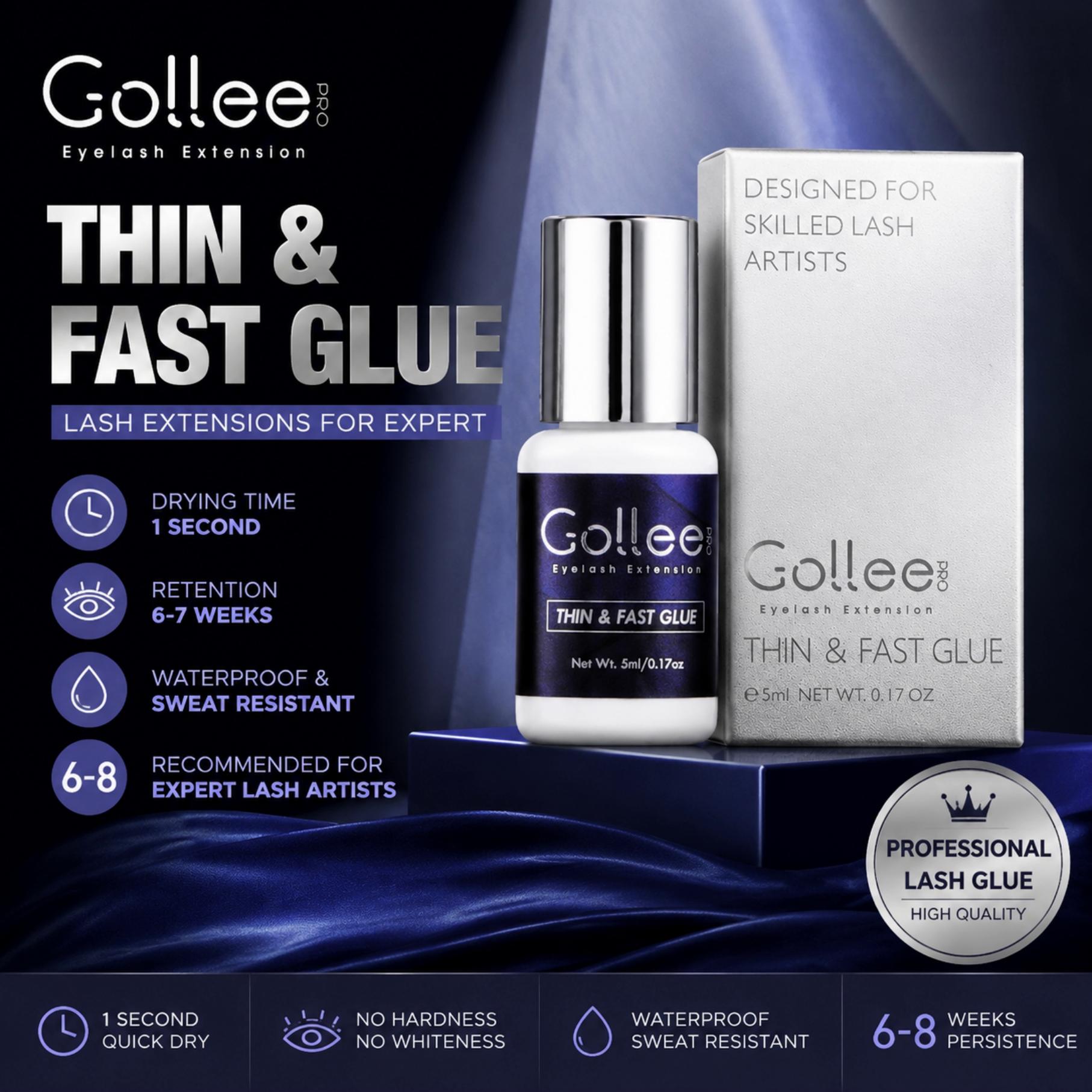 Sensitive Lash Glue - Gollee for Sensitive Eyes 5ml 1S
