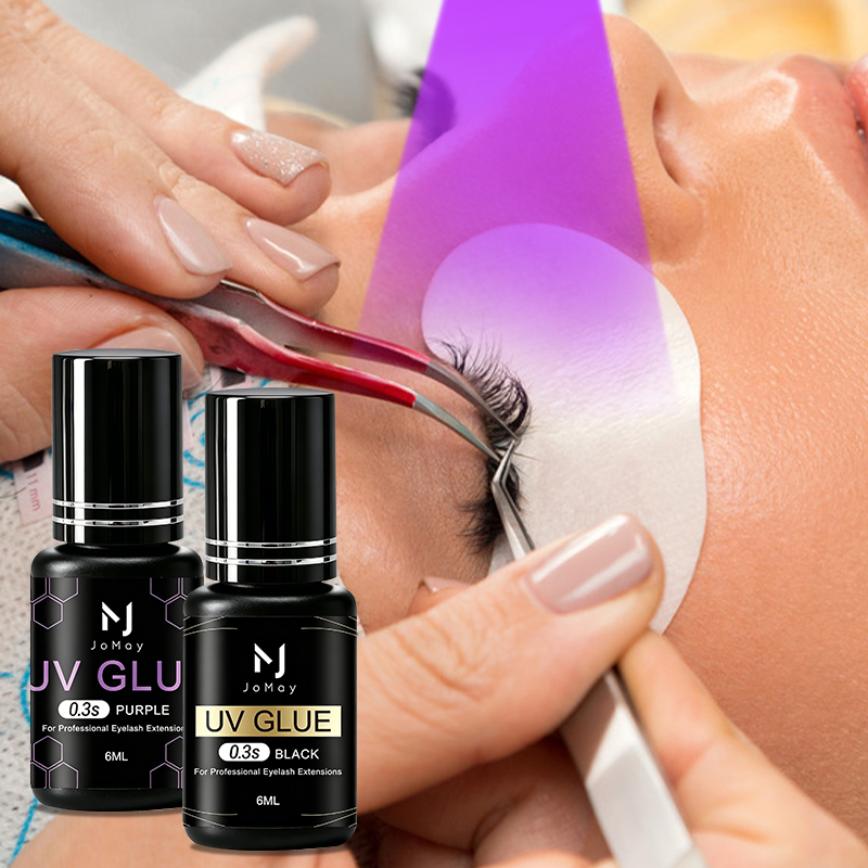 Sensitive Lash Glue - JOMAY Black Clear Purple UV Eyelash