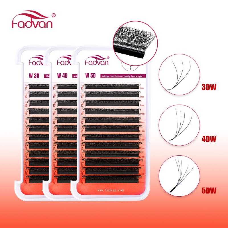 Eyelash Extension Hybrid - FADVAN W 3D 4D 5D 8-12/8-14mm