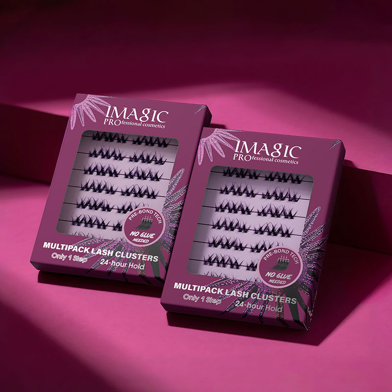 Eyelash Extension No 8 - IMAGIC Multipack Lash Clusters Extensions Natural