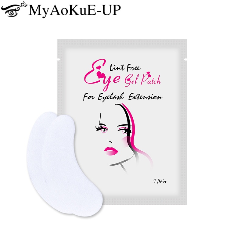 Eyelash Extension Wholesale - 100Pairs Eyelash Patches Hydrogel Gel Eye