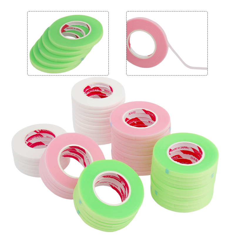 Eyelash Extension In Japan - 5/10pcs Macaron Color Mini Lash Tape