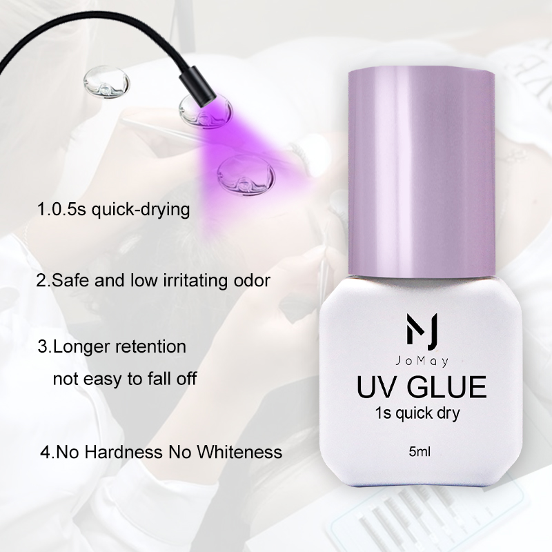 Sensitive Lash Glue - JOMAY UV Glue 0.5S Eyelash Glue