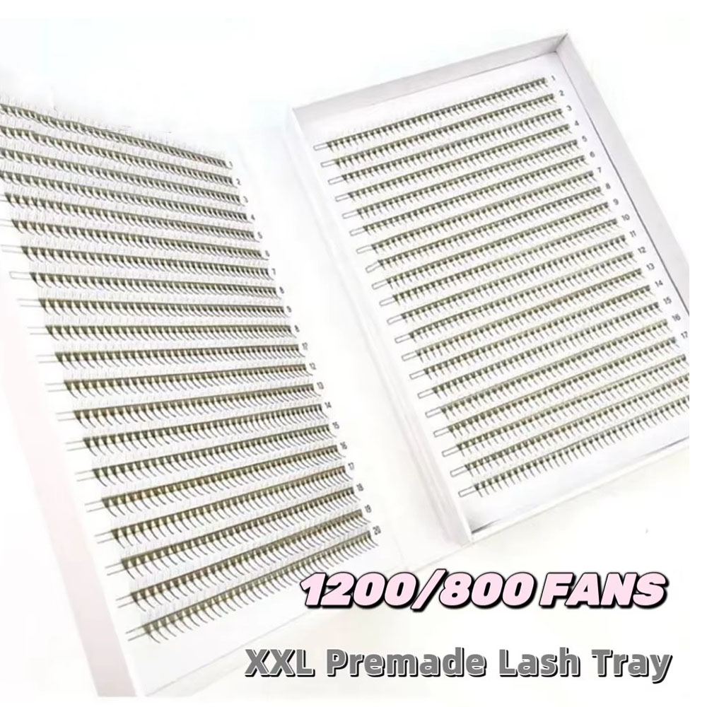 Eyelash Extension Hybrid - 2D-16D 1600/880 Fans PBT Hybrid Premade