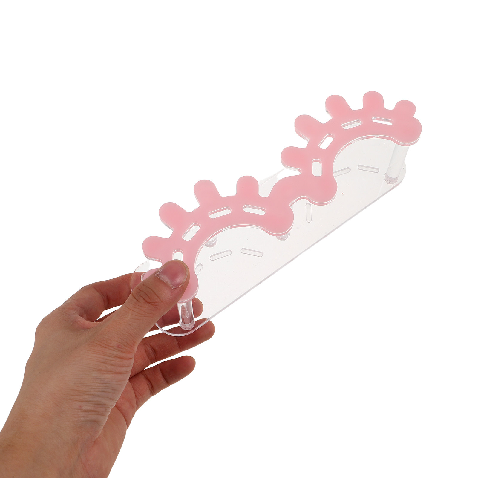 Eyelash Extension No 8 - Acrylic Eyelash Tweezer Organizer Stand 8-Slots