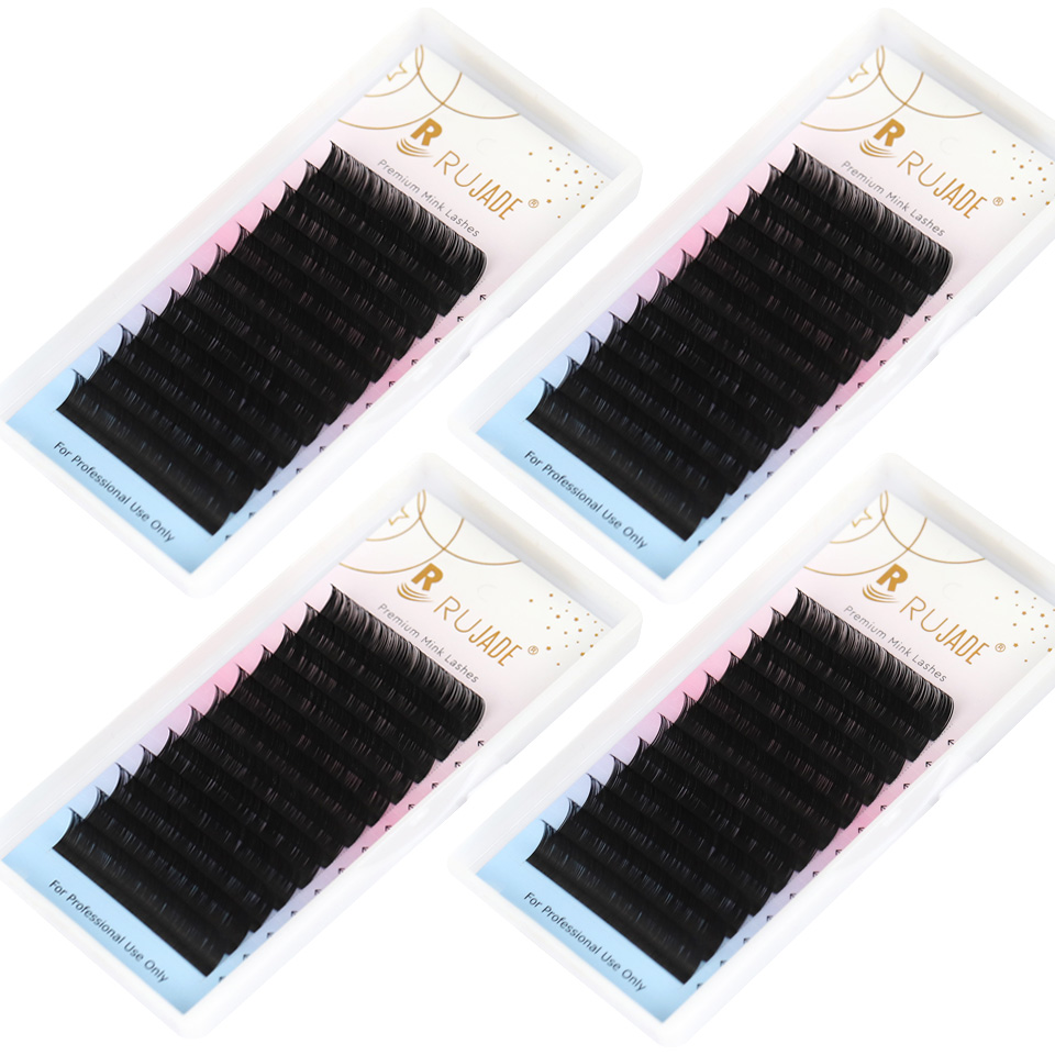 Lashrujade Matte Black Soft Mi - Eyelash Extension Hybrid review and price