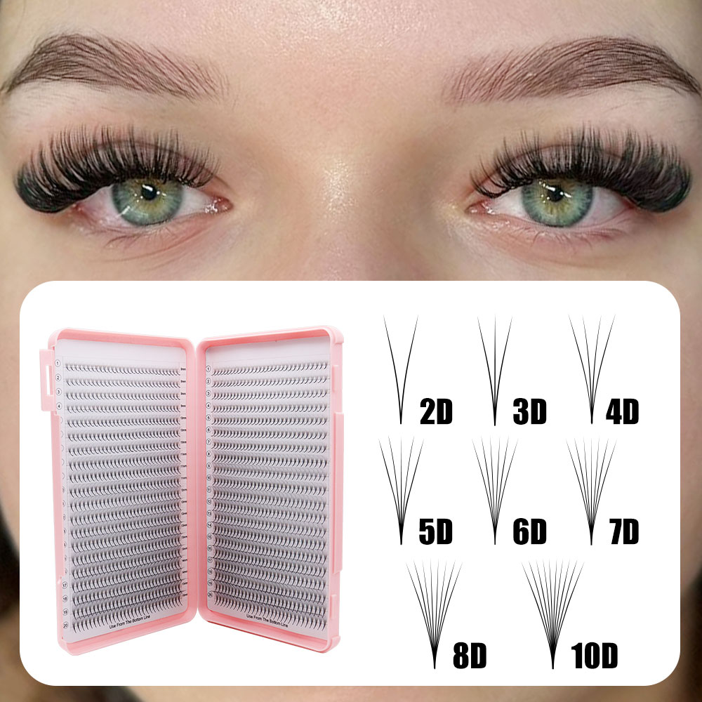 XXL Tray PBT Hybrid Premade La - Eyelash Extension Hybrid review and price