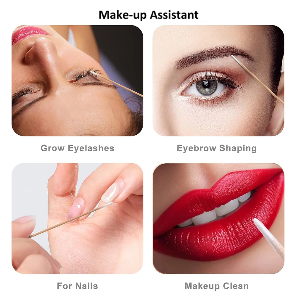 500/100/300pcs Disposable Wood - Eyelash Extension Removal review and price