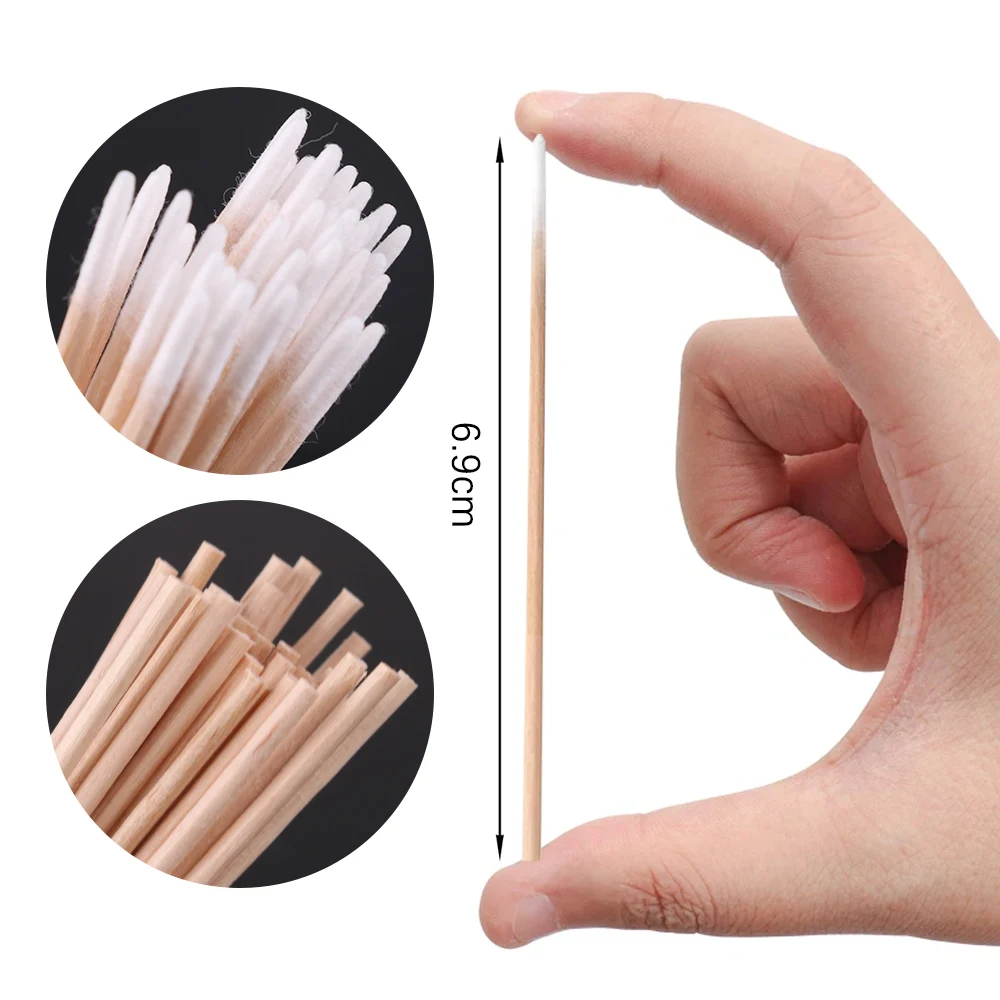 500/100/300pcs Disposable Wood - Eyelash Extension Removal review and price