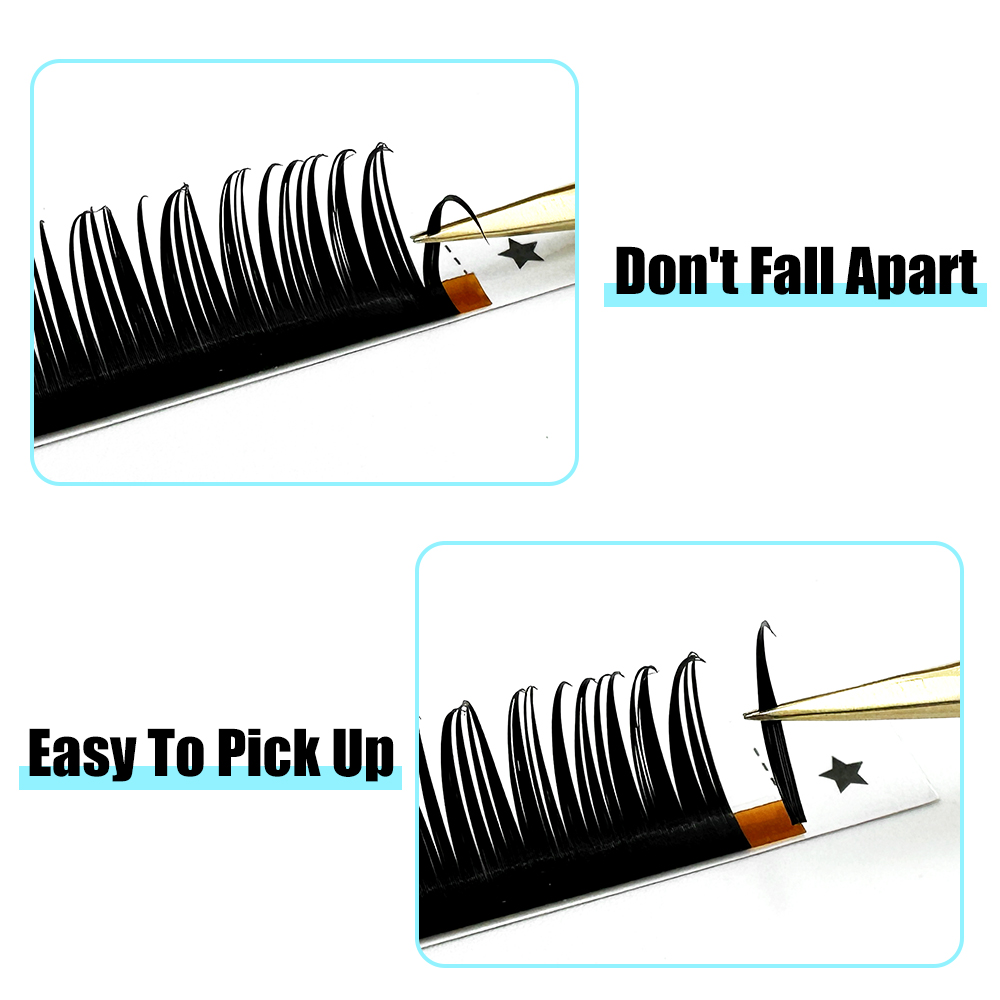 Abonnie Wet Eyelash Extensions - Eyelash Extension Hybrid review and price