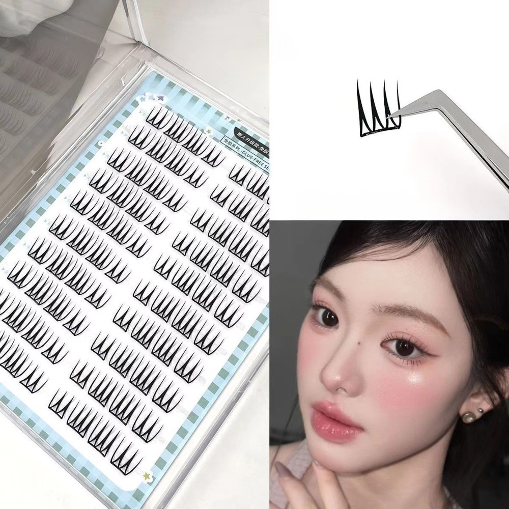 Korean Style Self Adhesive Fal - Eyelash Extension No 8 review and price