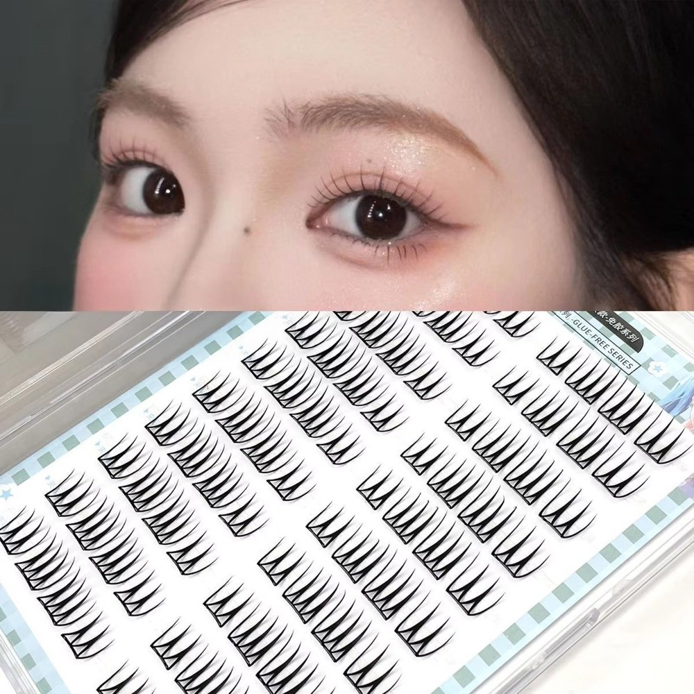 Korean Style Self Adhesive Fal - Eyelash Extension No 8 review and price