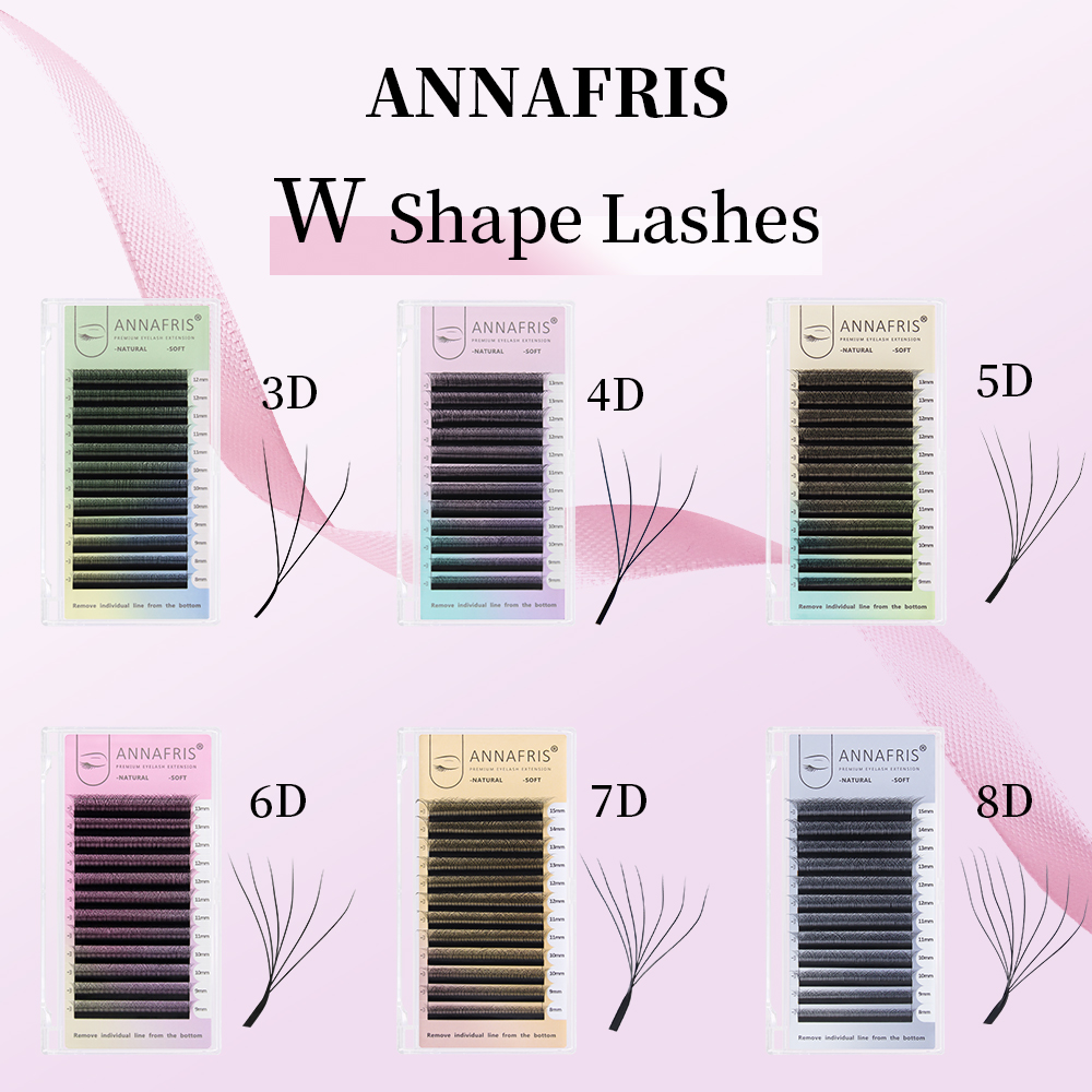 ANNAFRIS Premade Volume Fan YY - Eyelash Extension Fan review and price