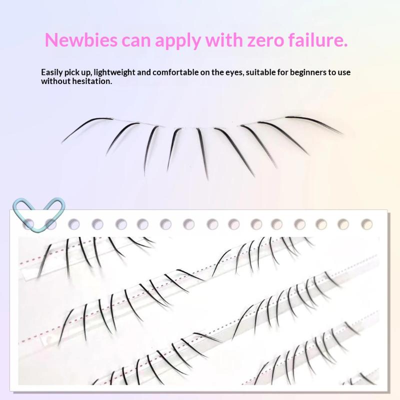 1 Set Comic Lower Lash Extensi - Eyelash Extension With Glue review and price