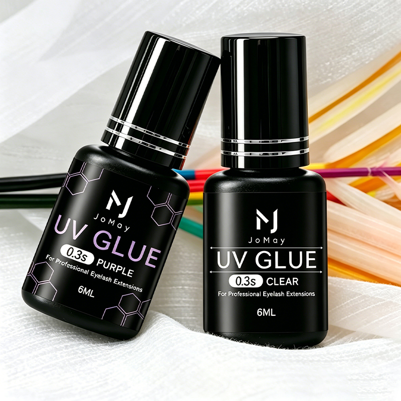 JOMAY Black Clear Purple UV Ey - Sensitive Lash Glue review and price