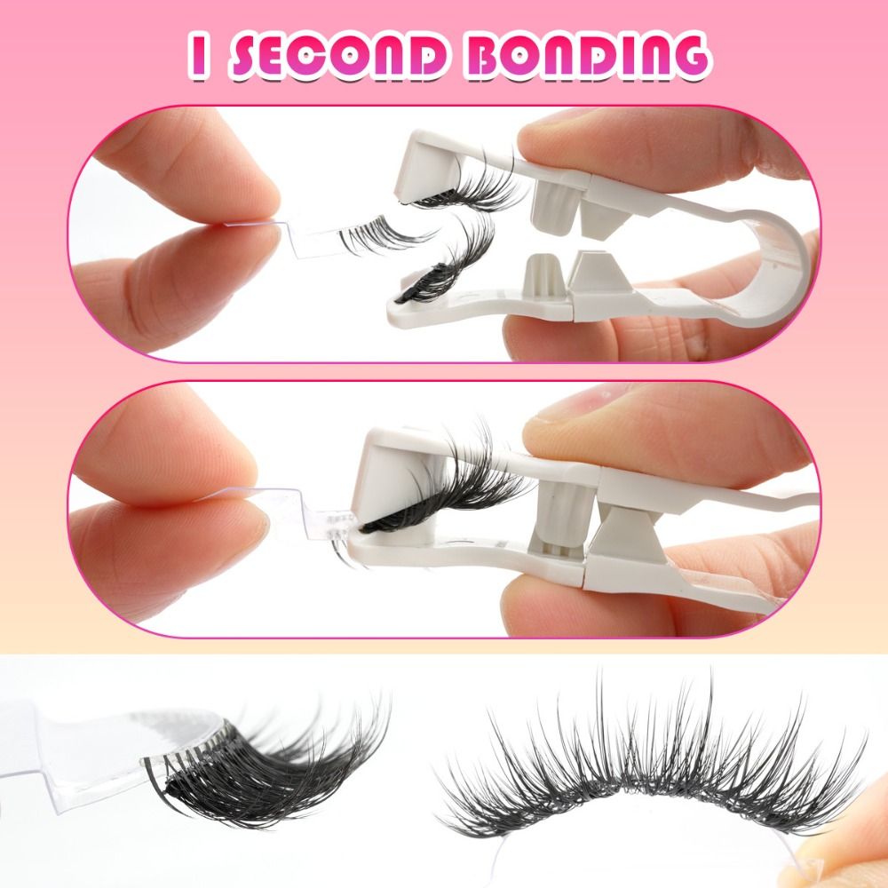 Reusable Magnetic Eyelashes Lo - Eyelash Extension Uv Glue review and price