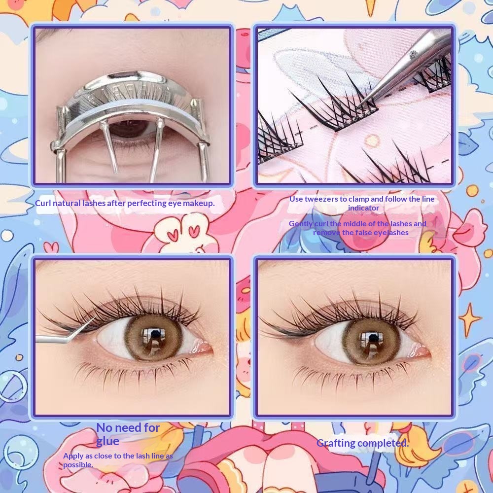 120 Clusters No Need Glue Fals - Eyelash Extension Uv Glue review and price