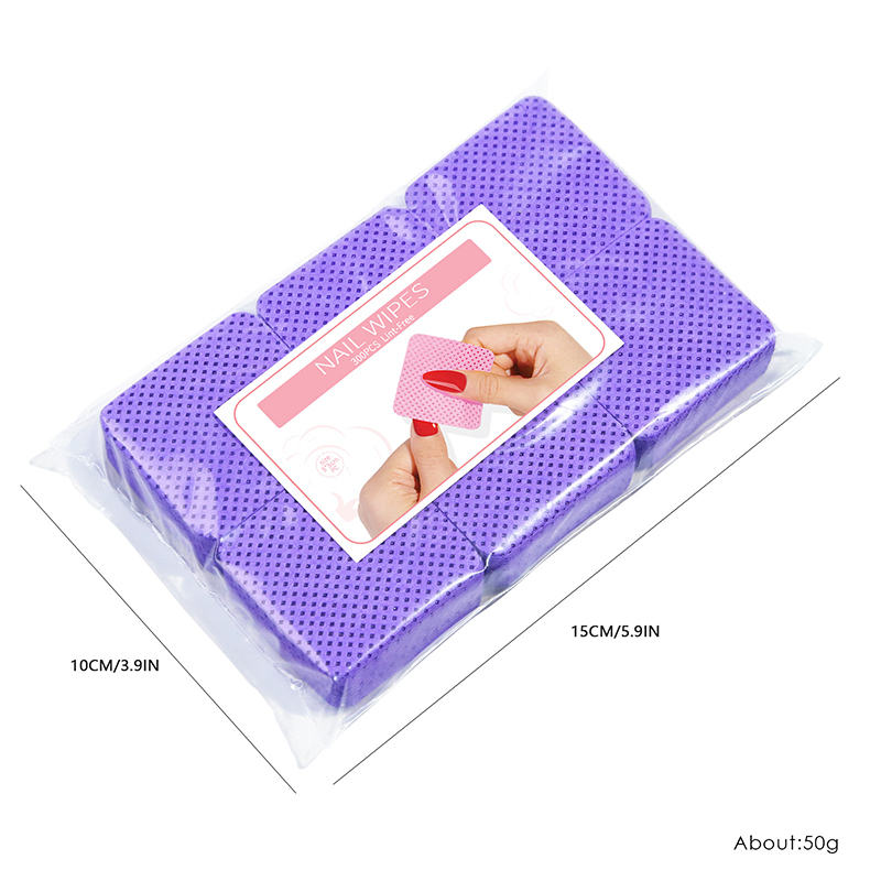 Lint Free Nail Wipes, 300 PCS  - Eyelash Extension With Glue review and price