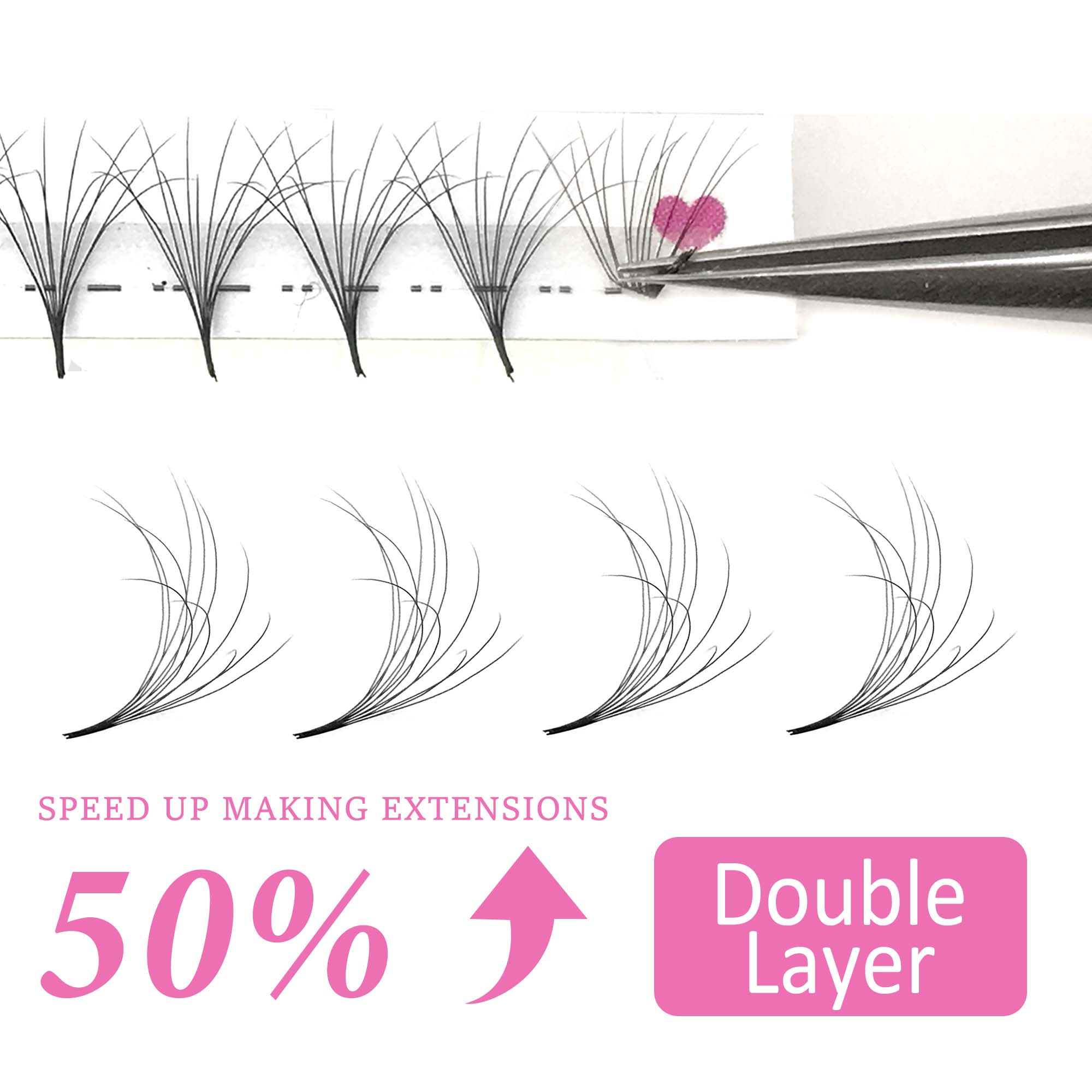 CoMango Double-Layer Fluffy Pr - Eyelash Extension Hybrid review and price
