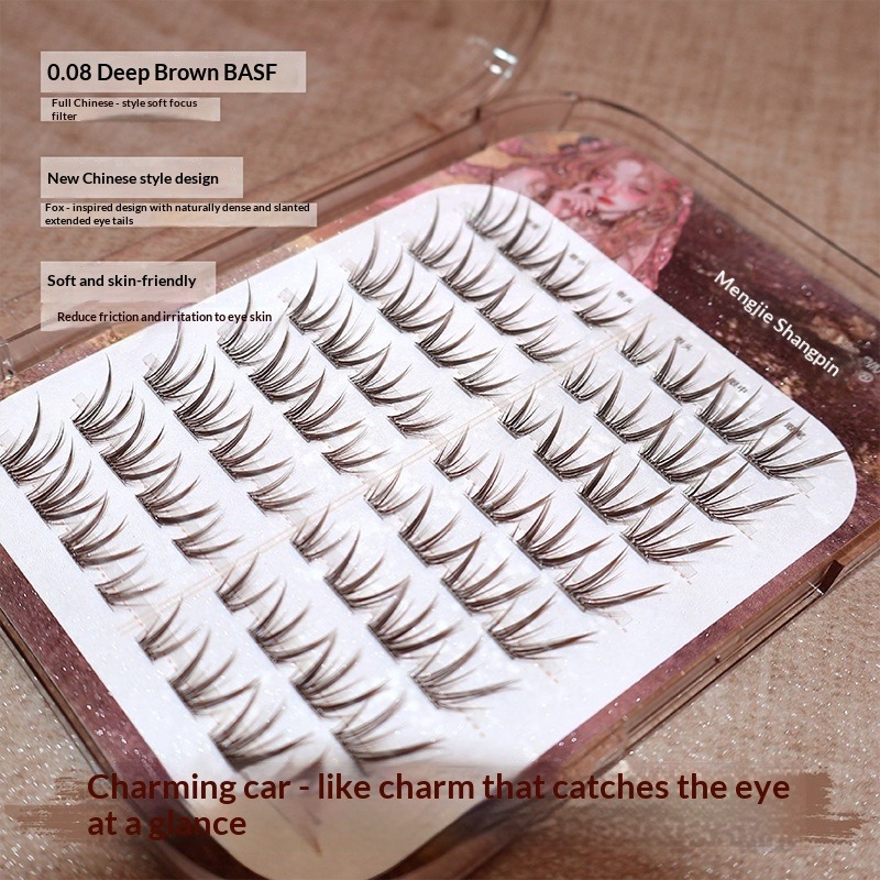 Glue-Free Dark Brown Fox Eye S - Eyelash Extension Uv Glue review and price