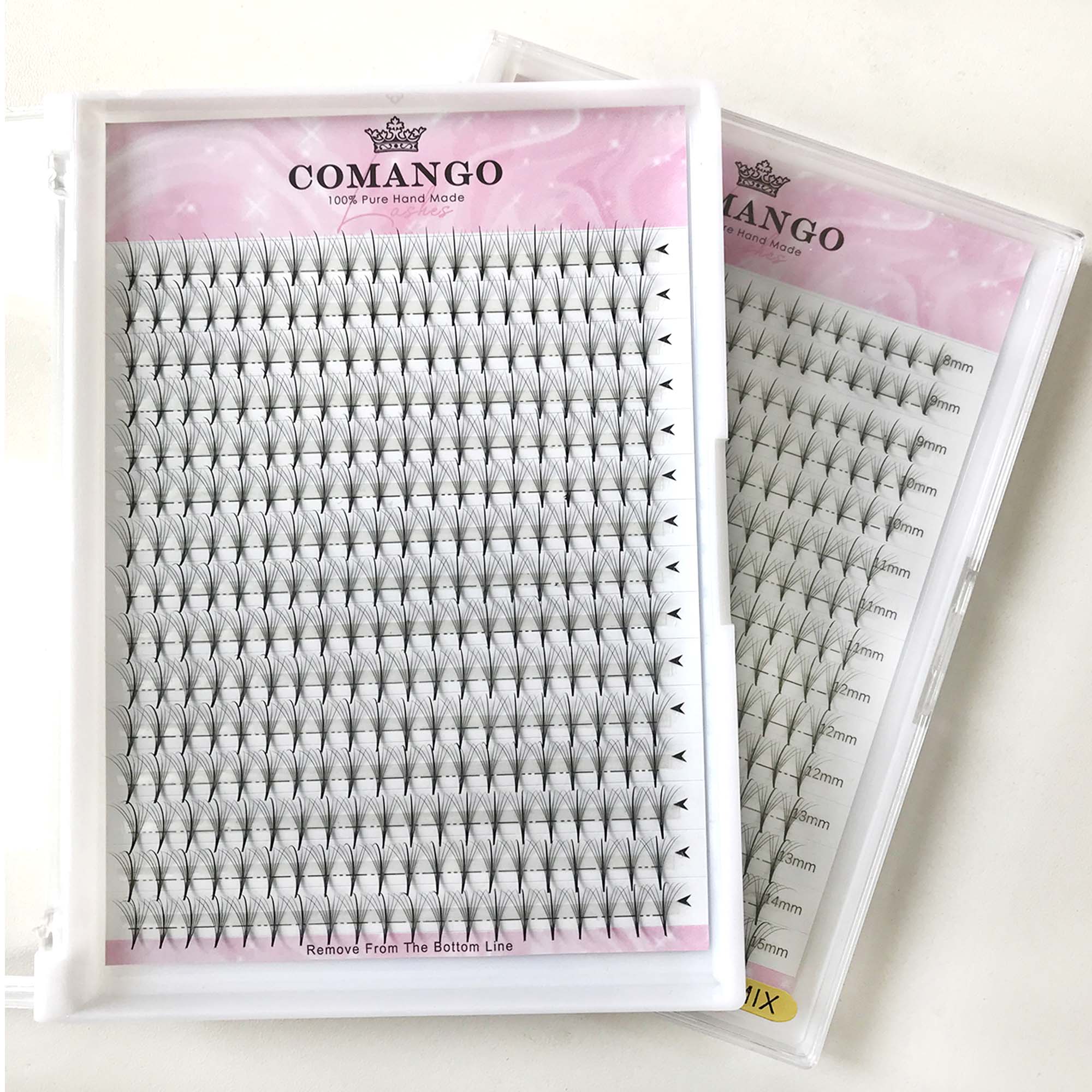 7D 300Fans Thin Pointy Base Pr - Eyelash Extension Hybrid review and price
