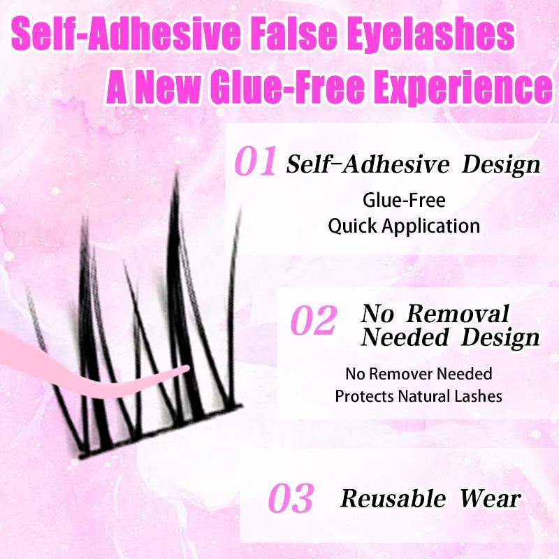 Glue Free Fox Eye False Eyelas - Sensitive Lash Glue review and price