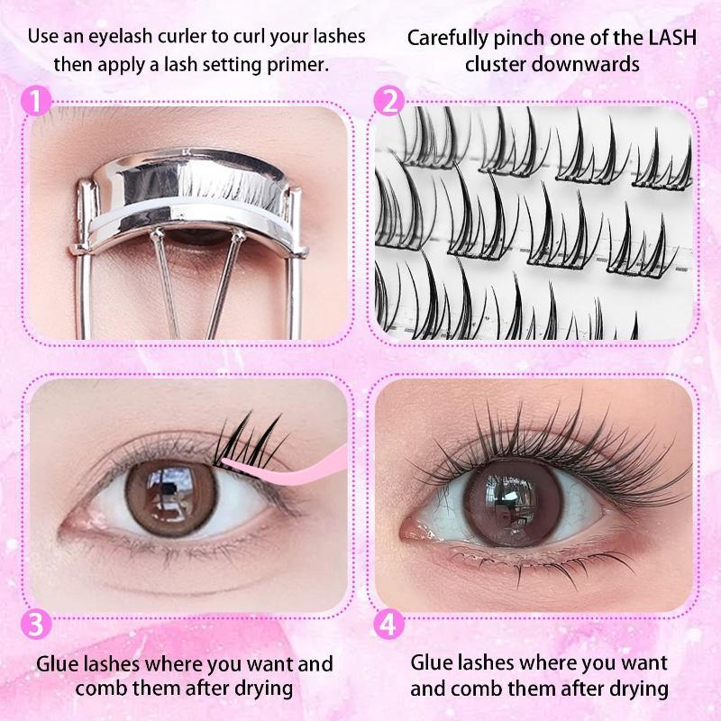 Glue Free Fox Eye False Eyelas - Sensitive Lash Glue review and price