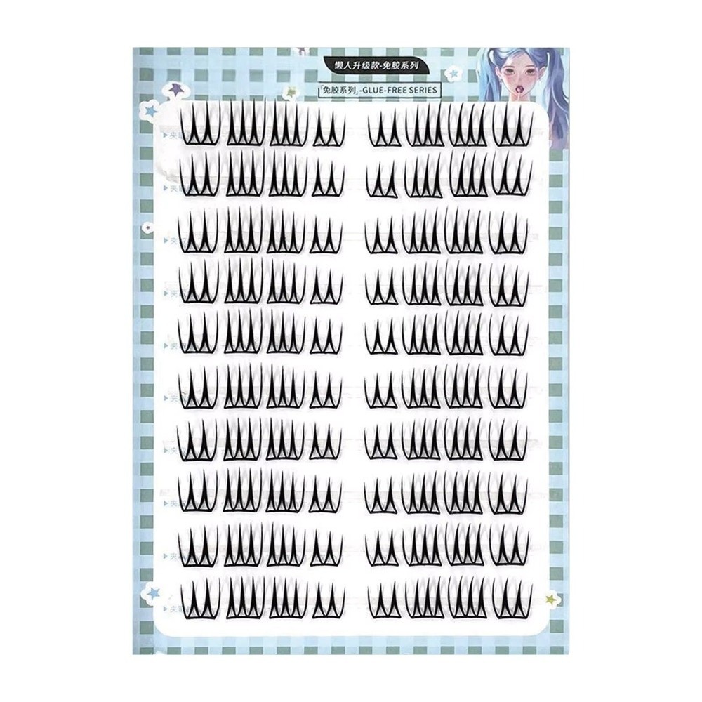 Korean Style Self Adhesive Fal - Eyelash Extension No 8 review and price