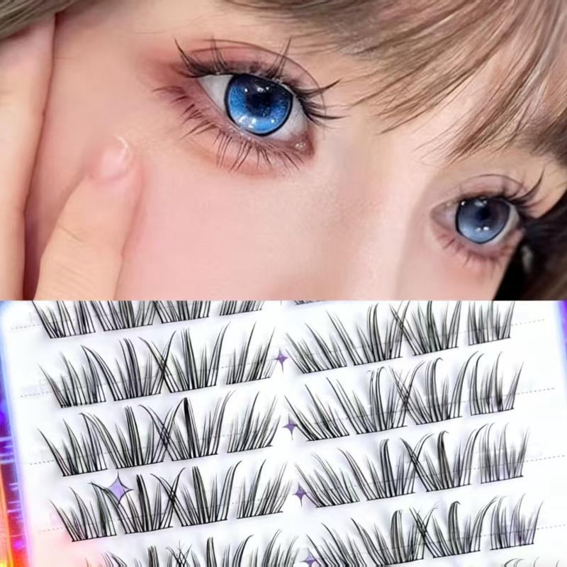 DIY Natural Feather Curl Lashe - Eyelash Extension With Glue review and price