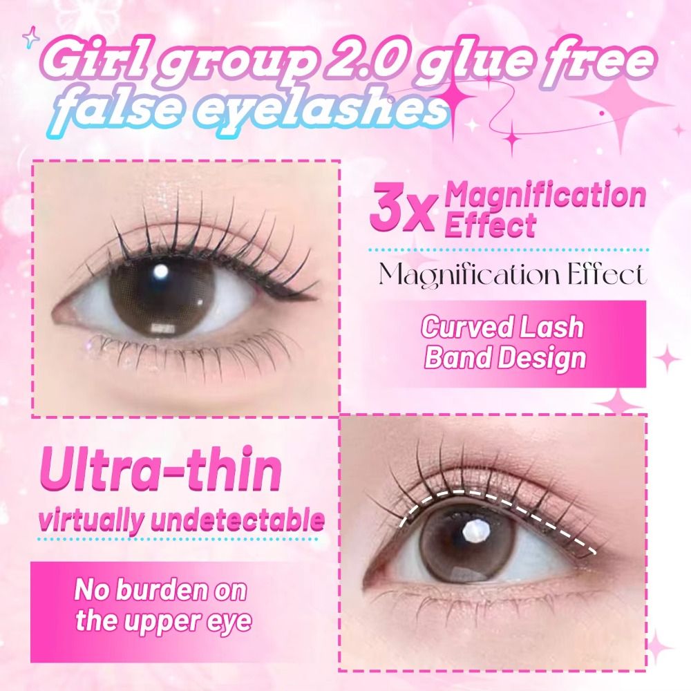 24 Rows 8-13mm Length False Ey - Eyelash Extension No 8 review and price