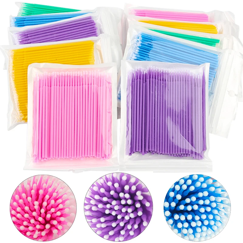 100Pcs Eyelash Cleaning Brush  - Eyelash Extension Removal review and price