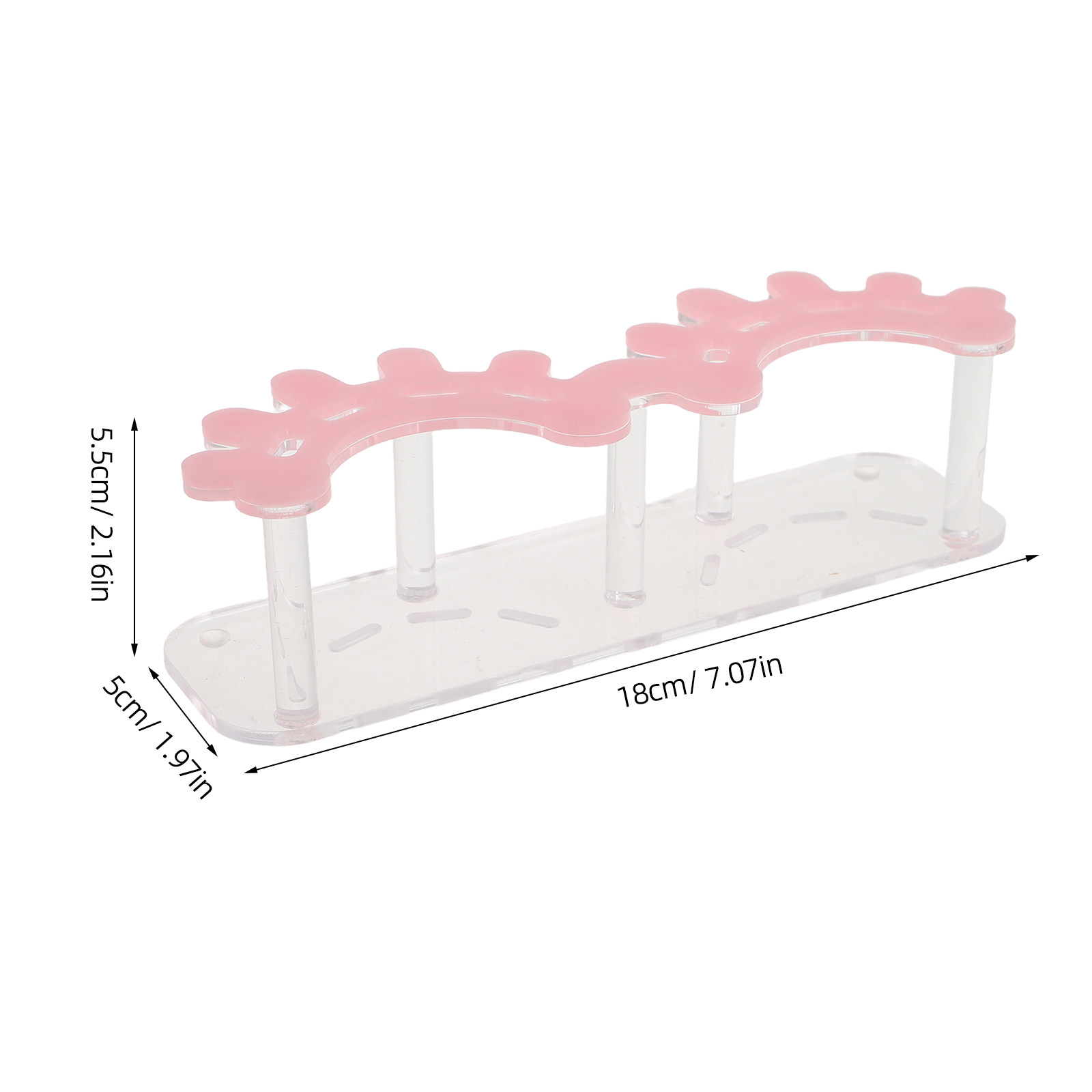 Acrylic Tweezer Display Stand  - Eyelash Extension No 8 review and price