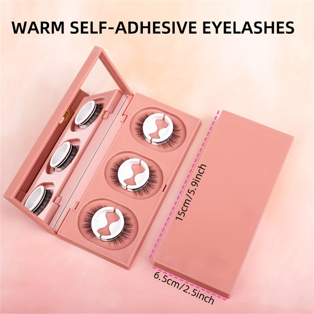 3 Pairs of Reusable False Eyel - Sensitive Lash Glue review and price