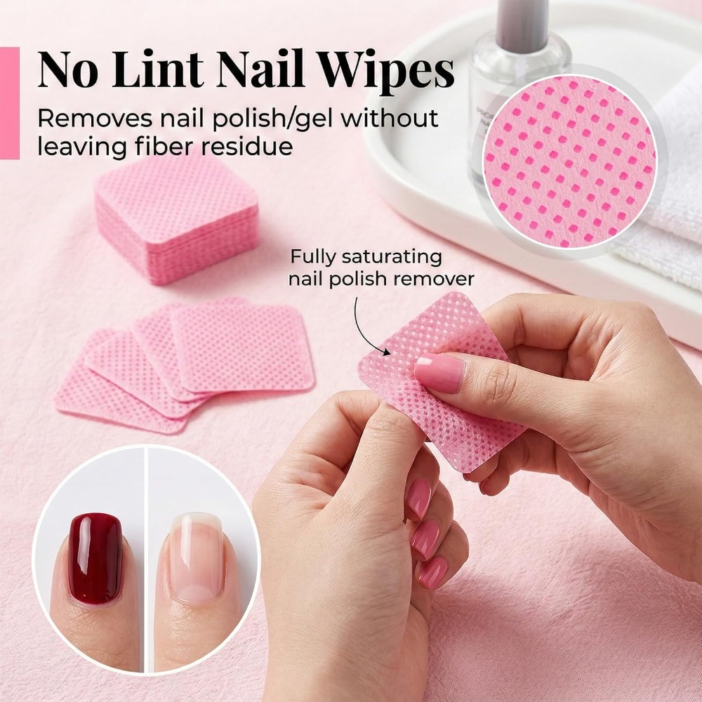 Lint Free Nail Wipes for Gel P - Eyelash Extension Removal review and price