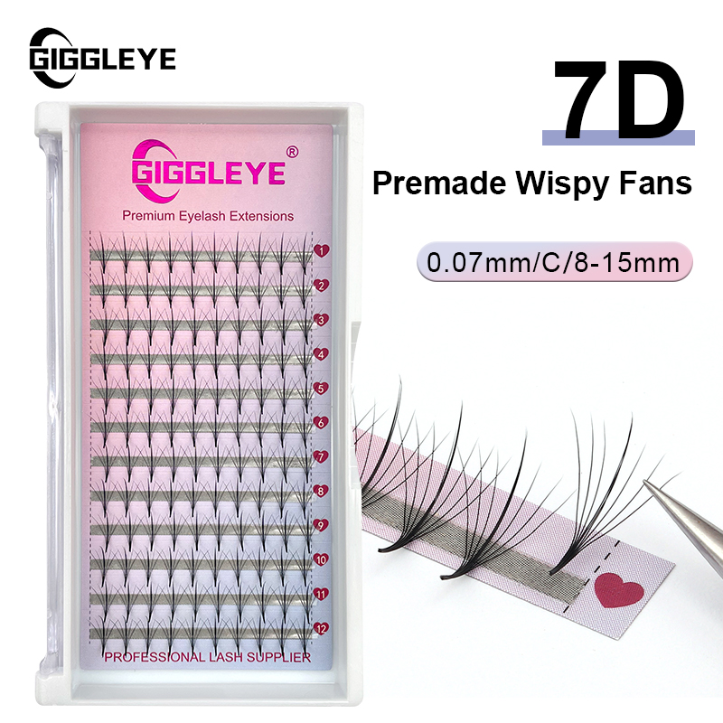New 7D C/D Curl Eye Lashes Han - Eyelash Extension Hybrid review and price