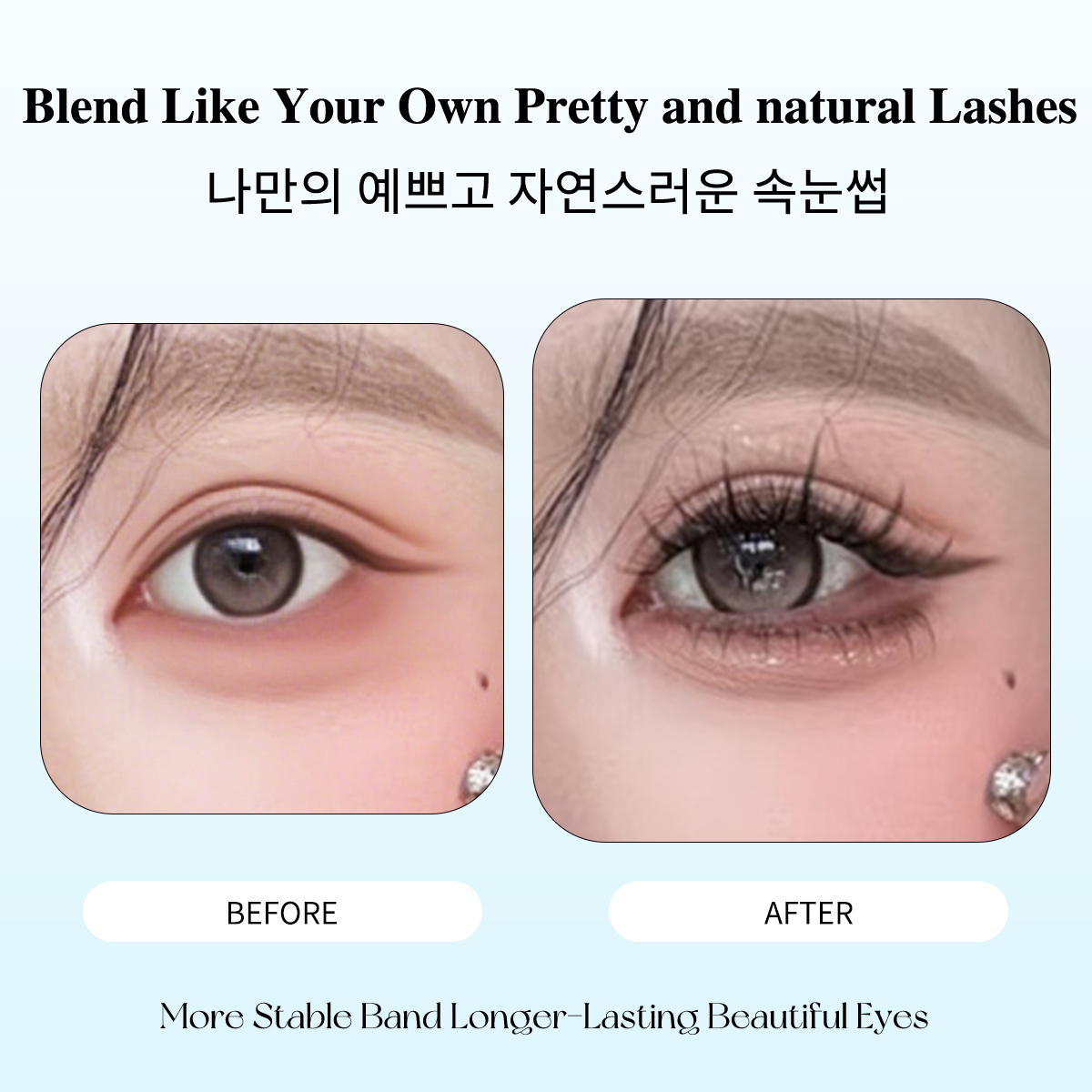 80 Cluster No-Gule Fairy False - Eyelash Extension No 10 review and price