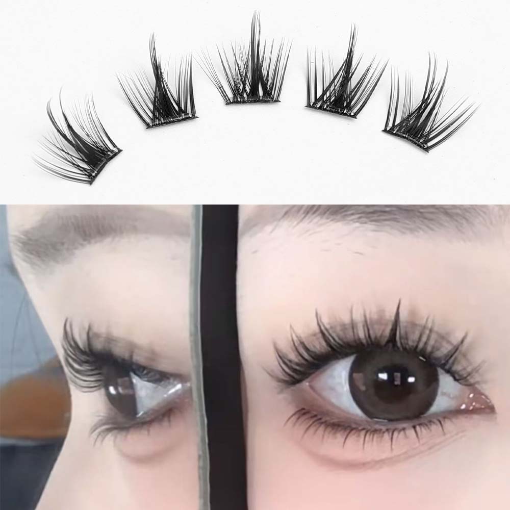 10Rows Self Adhesive Eyelashes - Eyelash Extension No 10 review and price