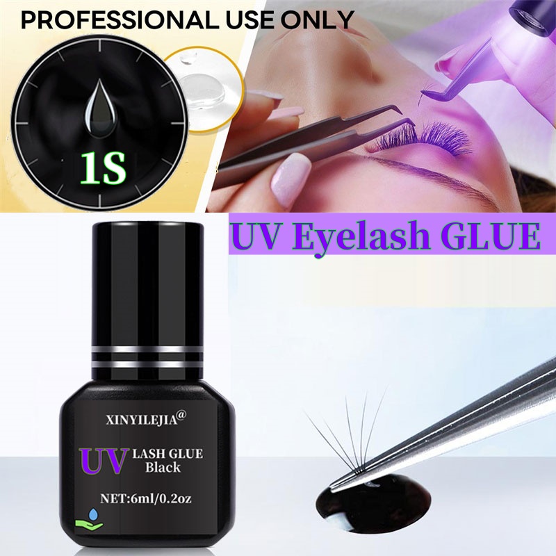NEW UV Lashes Glue 6ml For Eye - Sensitive Lash Glue review and price