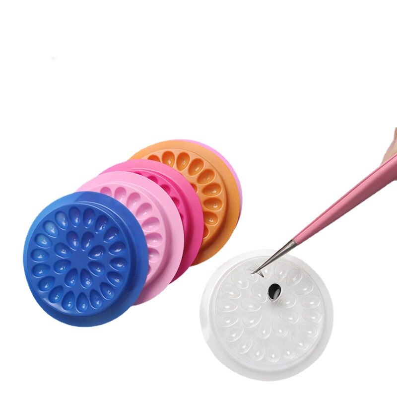 100pcs Eyelash Glue Holder Eye - Eyelash Extension Uv Glue review and price