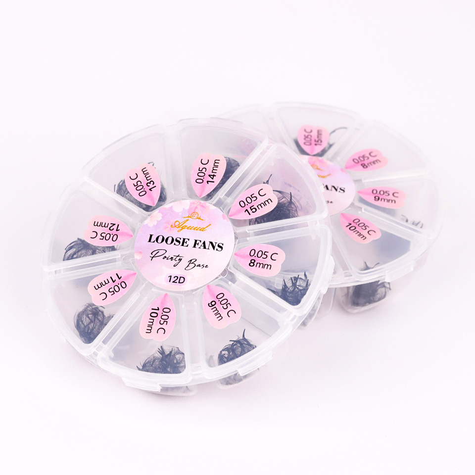 AGUUD 30D 40D Cluster Loose Fa - Eyelash Extension Fan review and price