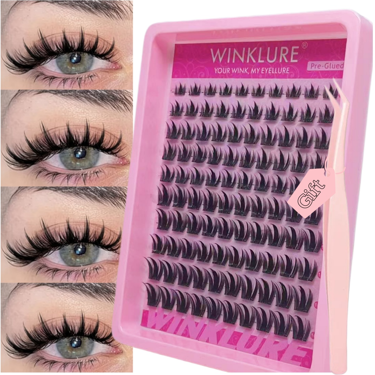 WINKLURE Self-Adhesive False E - Eyelash Extension Uv Glue review and price